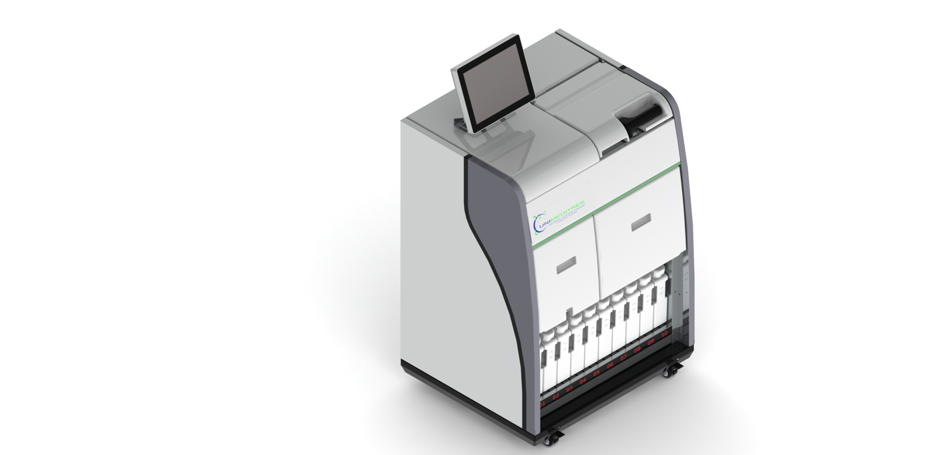 Automatic Vacuum Tissue Processor VTP-300 manufactured by Unimeditrek in India